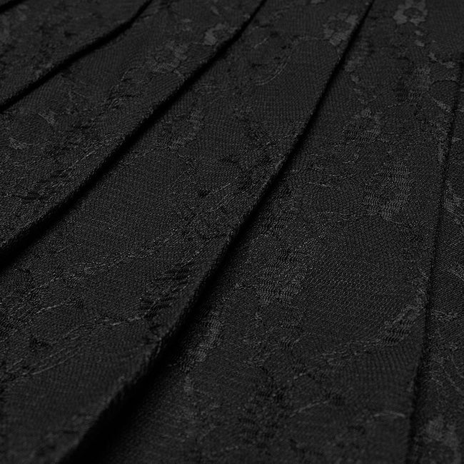 Faltenrock mit Punk-Muster