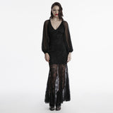 Gothic-Nacht-Fledermauskleid