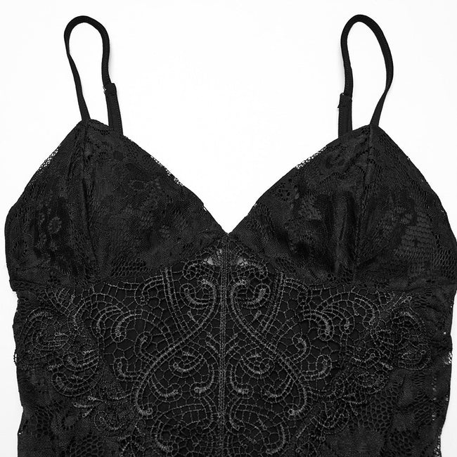 Gothic Alltagskleid aus Spitze