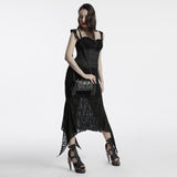 Goth Rose Nietentasche