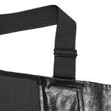 Punk-Weste mit Farbverlauf und Karomuster