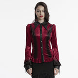 Hemd mit Gothic-Farbverlaufsdruck