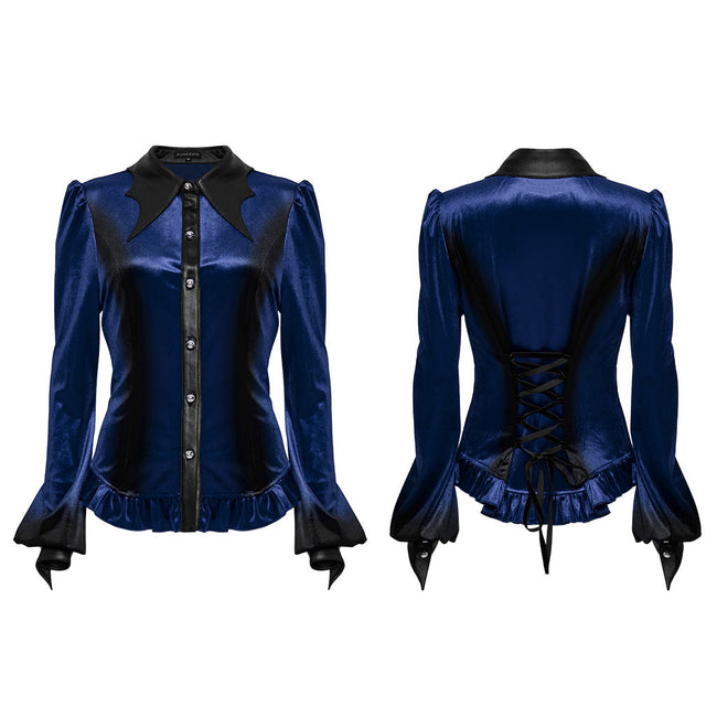 Hemd mit Gothic-Farbverlaufsdruck