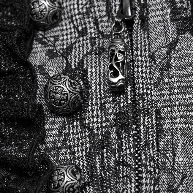 Reversweste im Goth Academy-Stil