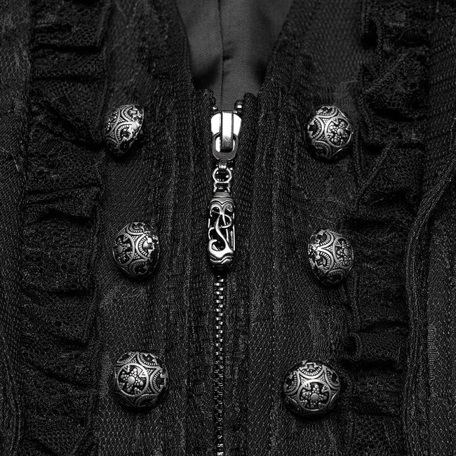 Reversweste im Goth Academy-Stil