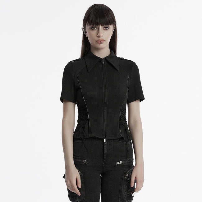 Hemd im Punk-Militärstil