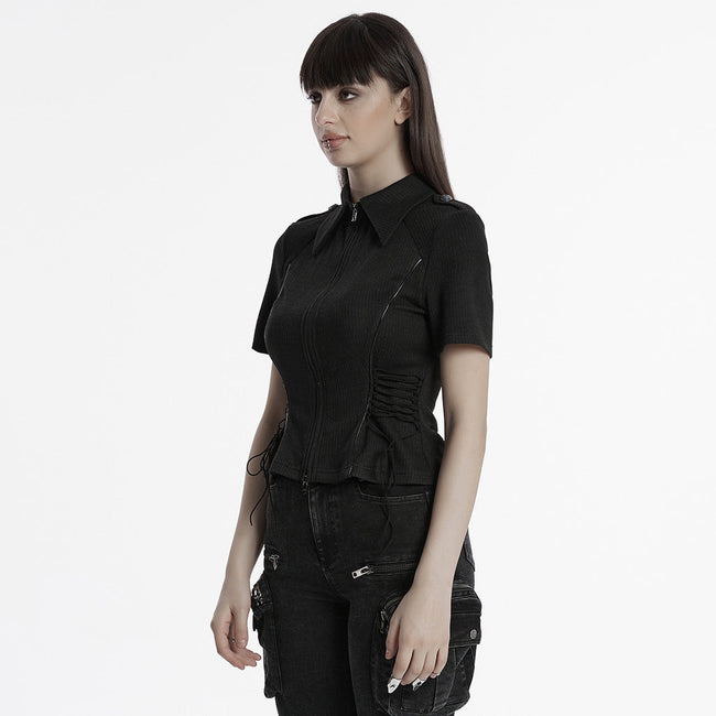 Hemd im Punk-Militärstil