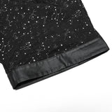 Gothic Glänzender Kurzmantel