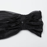 Gothic Pullover Chiffonhemd