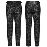 Goth Palace bestickte Anzughose