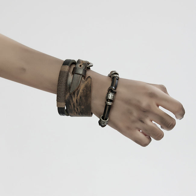 Punk-Vintage-Armband-Set