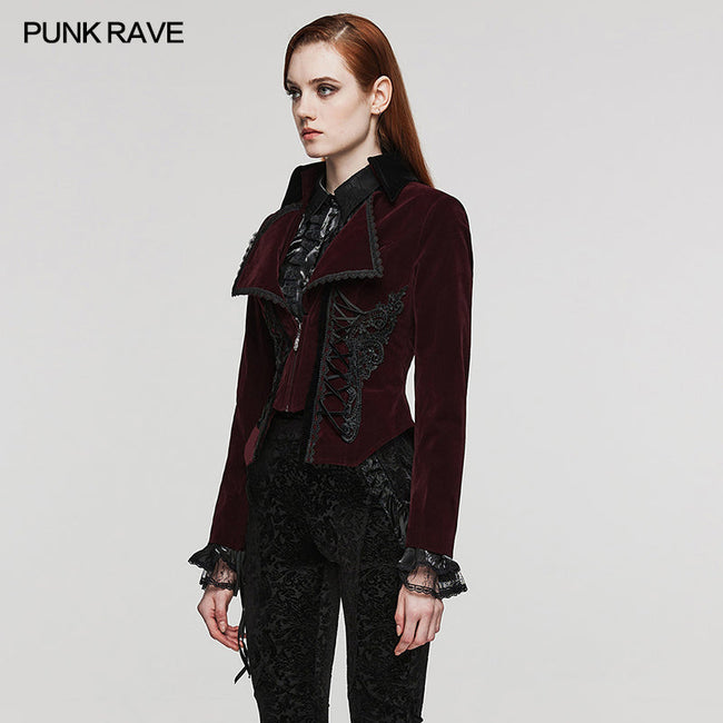 Gothic Fake zweiteilige Jacke
