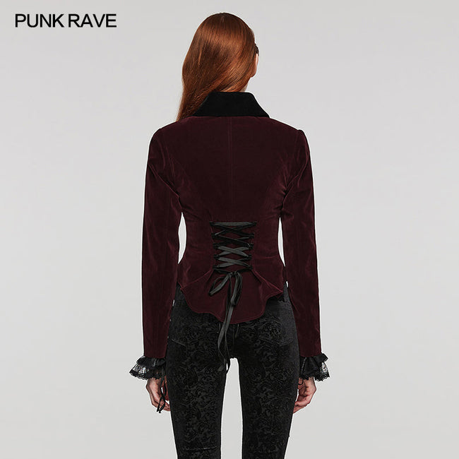 Gothic Fake zweiteilige Jacke
