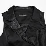 Dark Night Goth Asymmetrische Weste