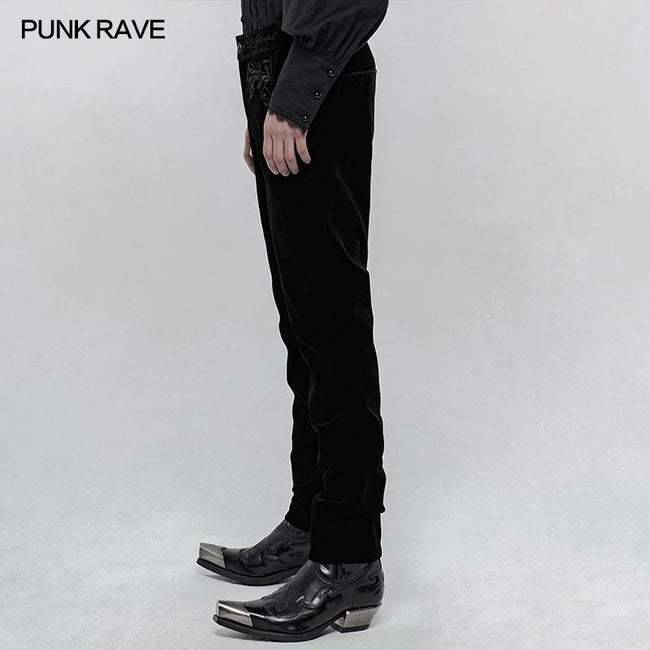 Exquisite Gothic bestickte Hose