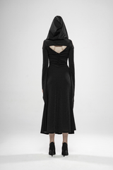 Gotisches Kleid der wilden Hexe mit Hut