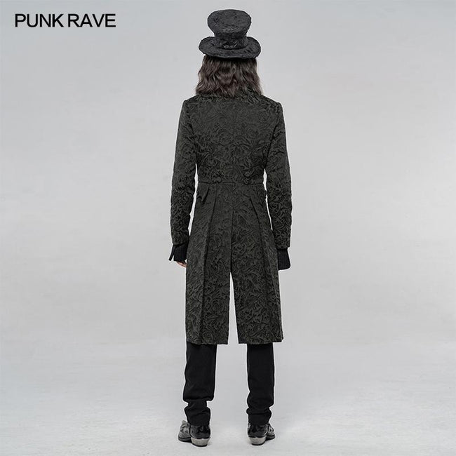 Vintage Gothic Jacquard Jacke
