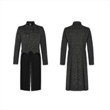 Vintage Gothic Jacquard Jacke