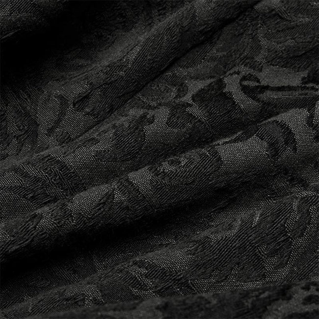 Vintage Gothic Jacquard Jacke