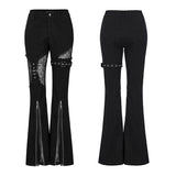Gothic elastische Schlaghose