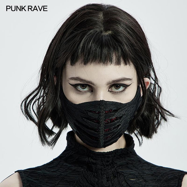 Gothic dunkle Gesichtsmaske