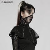 Goth Stylische Mesh-Gesichtsmaske