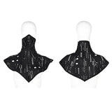 Goth Stylische Mesh-Gesichtsmaske