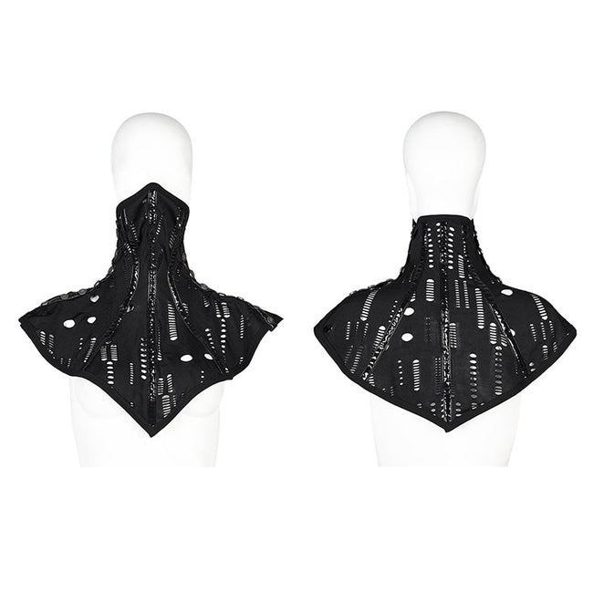 Goth Stylische Mesh-Gesichtsmaske