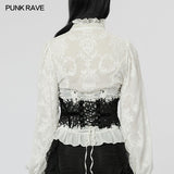 Gothic Korsett in Weinrebenform