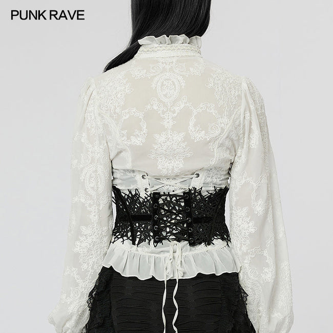 Gothic Korsett in Weinrebenform