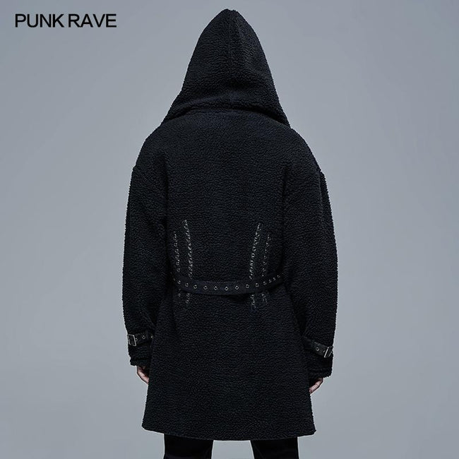 Gothic dicke korallenrote Samtjacke