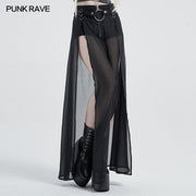 Punk Fake Zweiteiler Halbrock