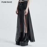 Punk Fake Zweiteiler Halbrock