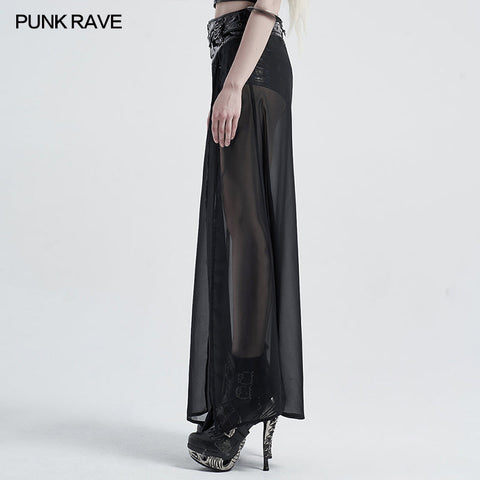 Punk Fake Zweiteiler Halbrock