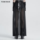 Punk Fake Zweiteiler Halbrock