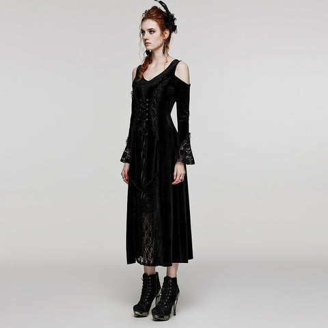Sexy Gothic-Spitzenkleid