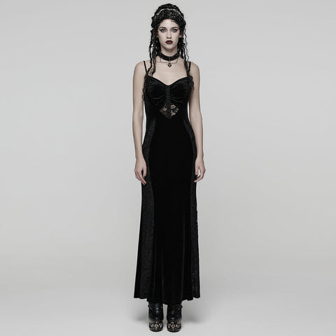 Gothic-Kleid mit dunklem Herzchen