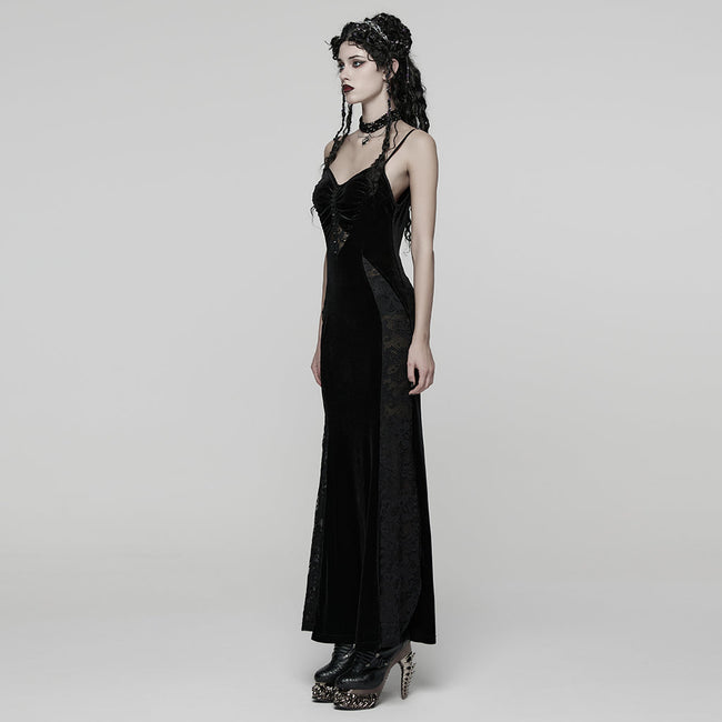Gothic-Kleid mit dunklem Herzchen