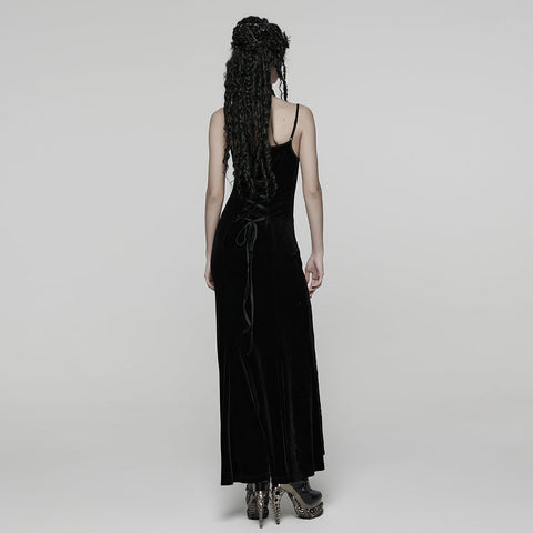 Gothic-Kleid mit dunklem Herzchen