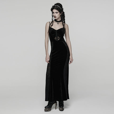 Gothic-Kleid mit dunklem Herzchen