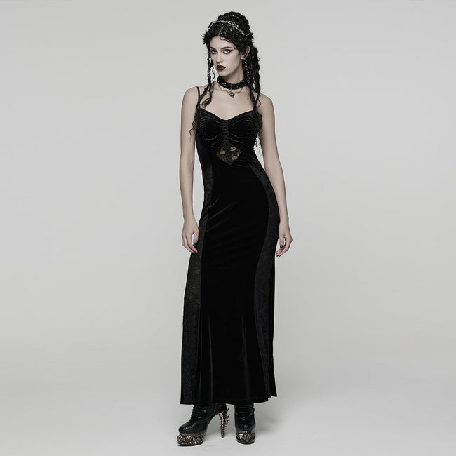 Gothic-Kleid mit dunklem Herzchen
