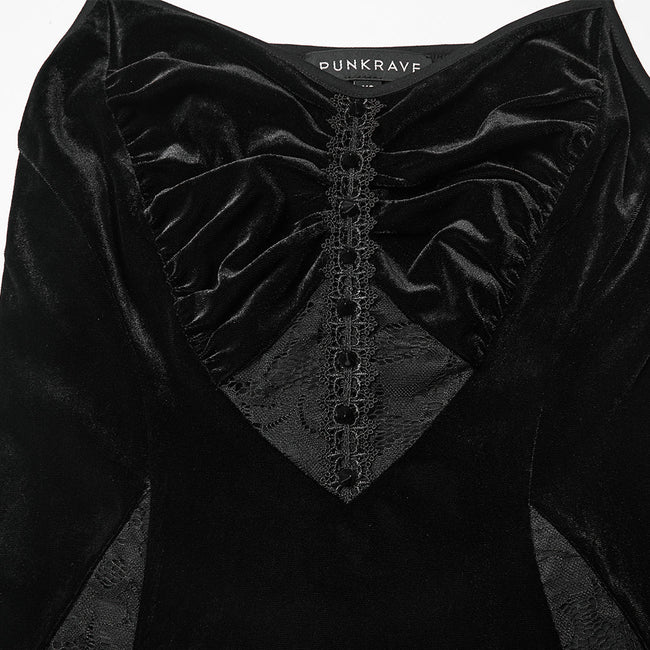 Gothic-Kleid mit dunklem Herzchen