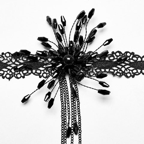 GOTH Blutstropfen-Halsband