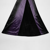 Schlaghose mit Gothic-Farbverlaufsdruck