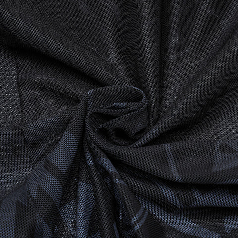 Hose mit Cyber Skull Farbverlaufsdruck