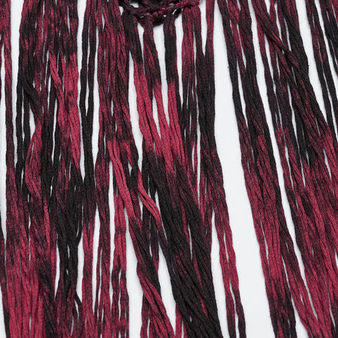 Gothic-Pullover mit Quasten