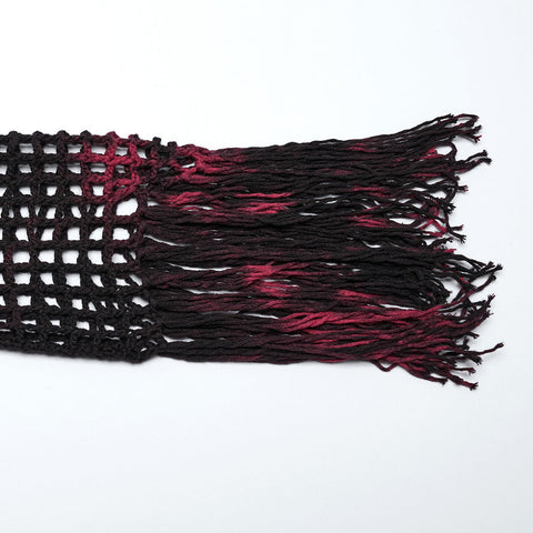 Gothic-Pullover mit Quasten