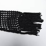 Gothic-Pullover mit Quasten