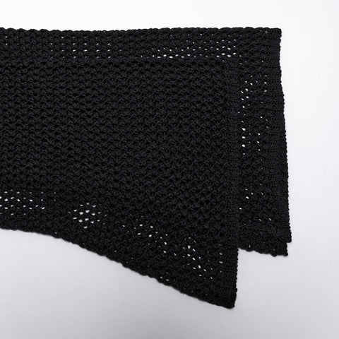 Strickkleid mit Punk-Totenkopf