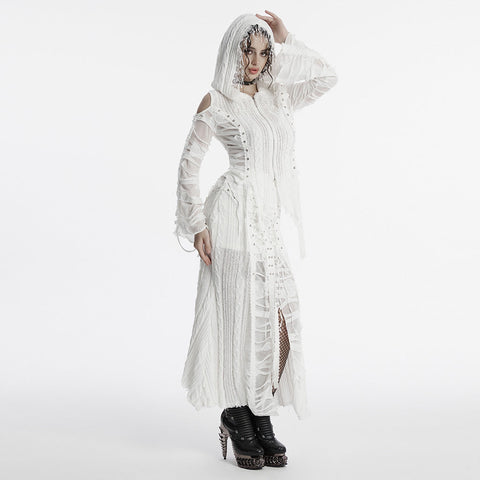 Dekadenter Gothic Wollmantel